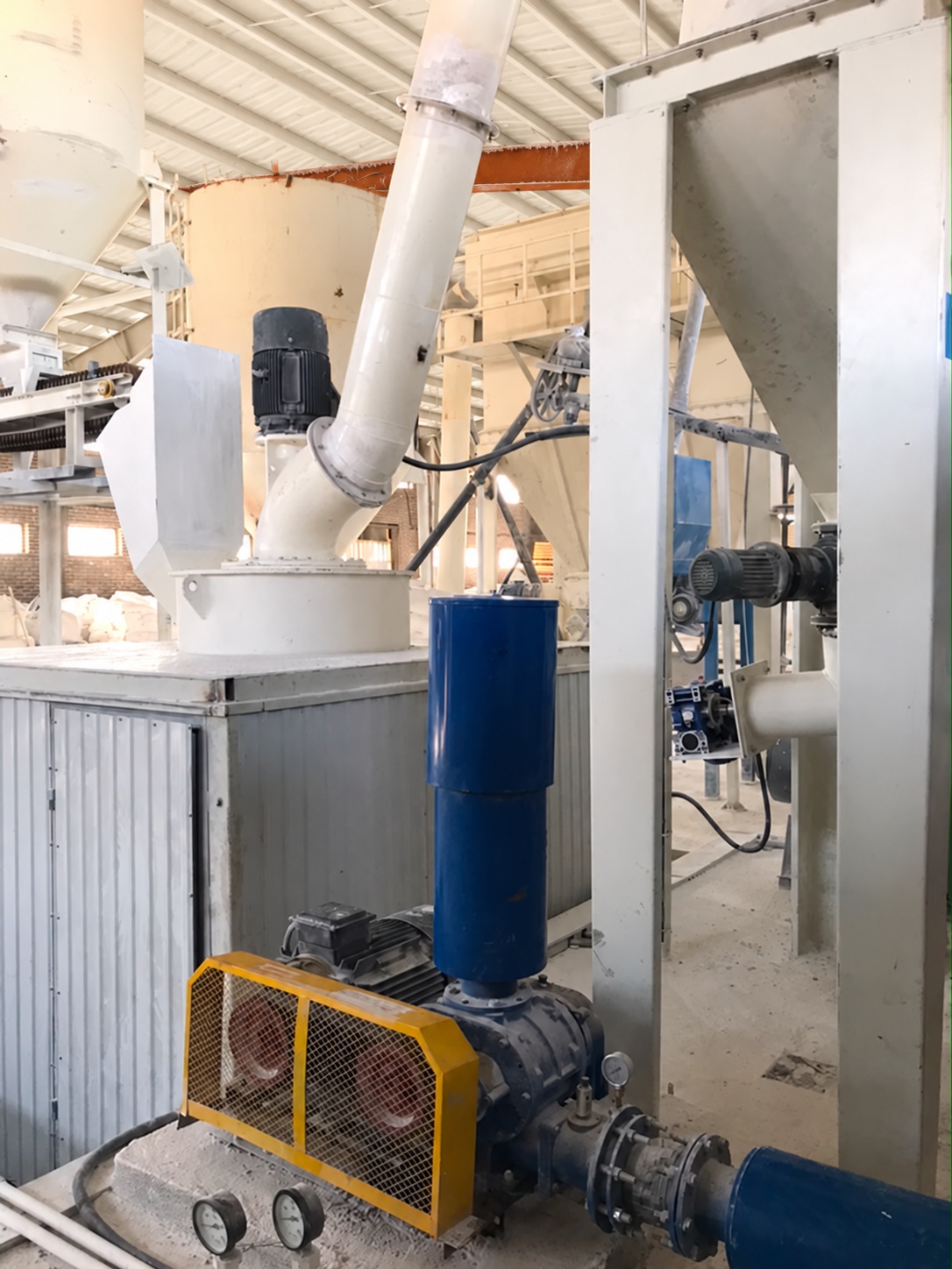 Ultrafine calcium carbonate milling equipment at Sepoz